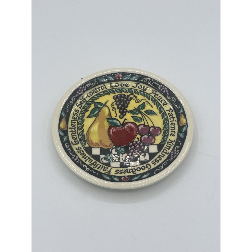 Carla Grace Fruit of the Spirit Limited Edition 8" Collector Plate Vintage